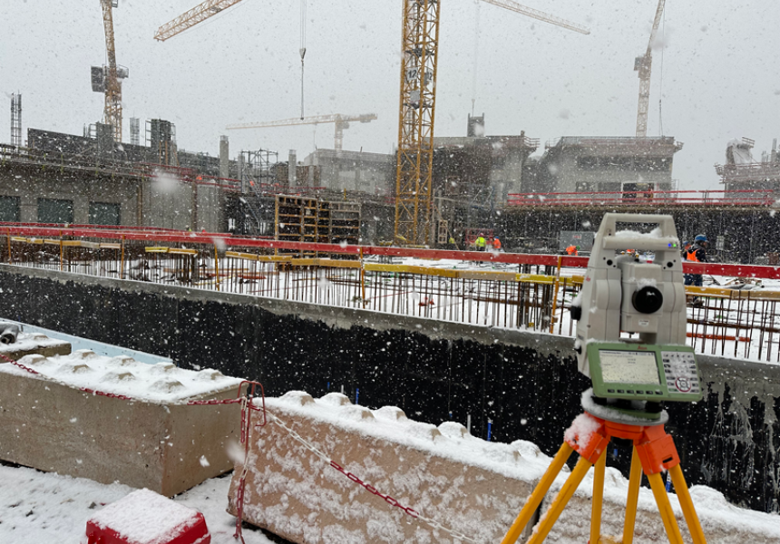Baubegleitende Vermessung